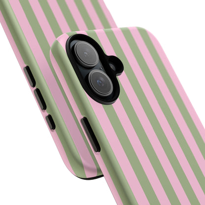Guava Stripe iPhone Case