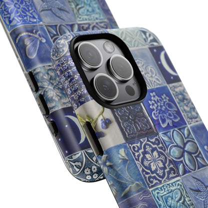 Midnight Mosaic Tiles MagSafe Case