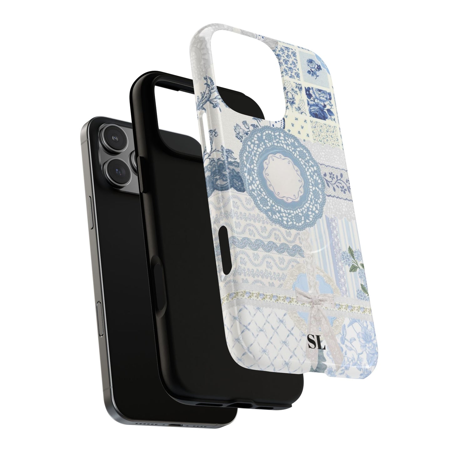 Blue Meadow Patchwork MagSafe Case