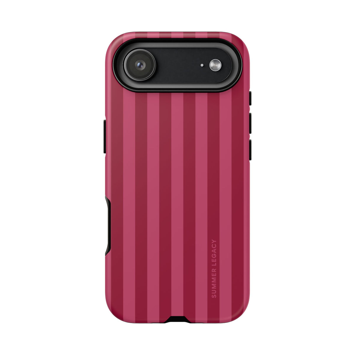 Berry Stripe iPhone Case