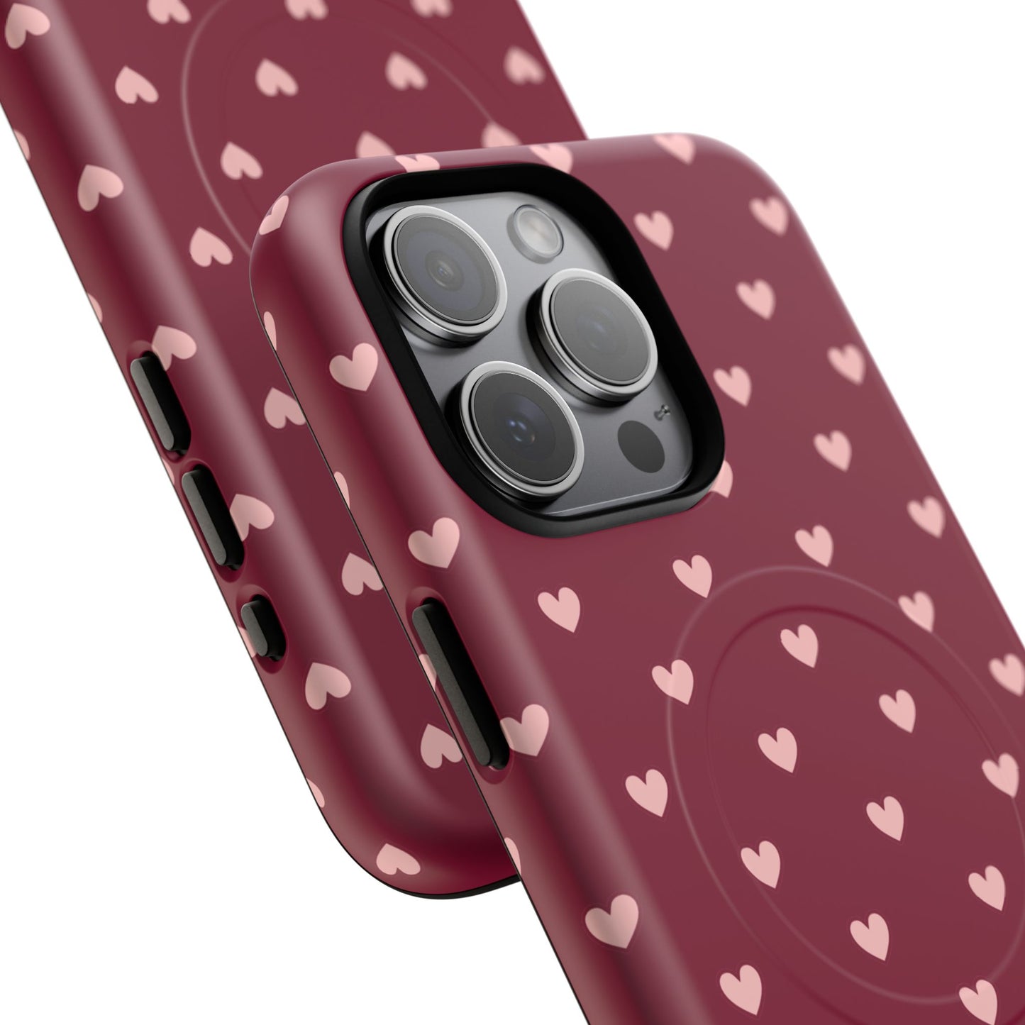 Berry Hearts MagSafe Case