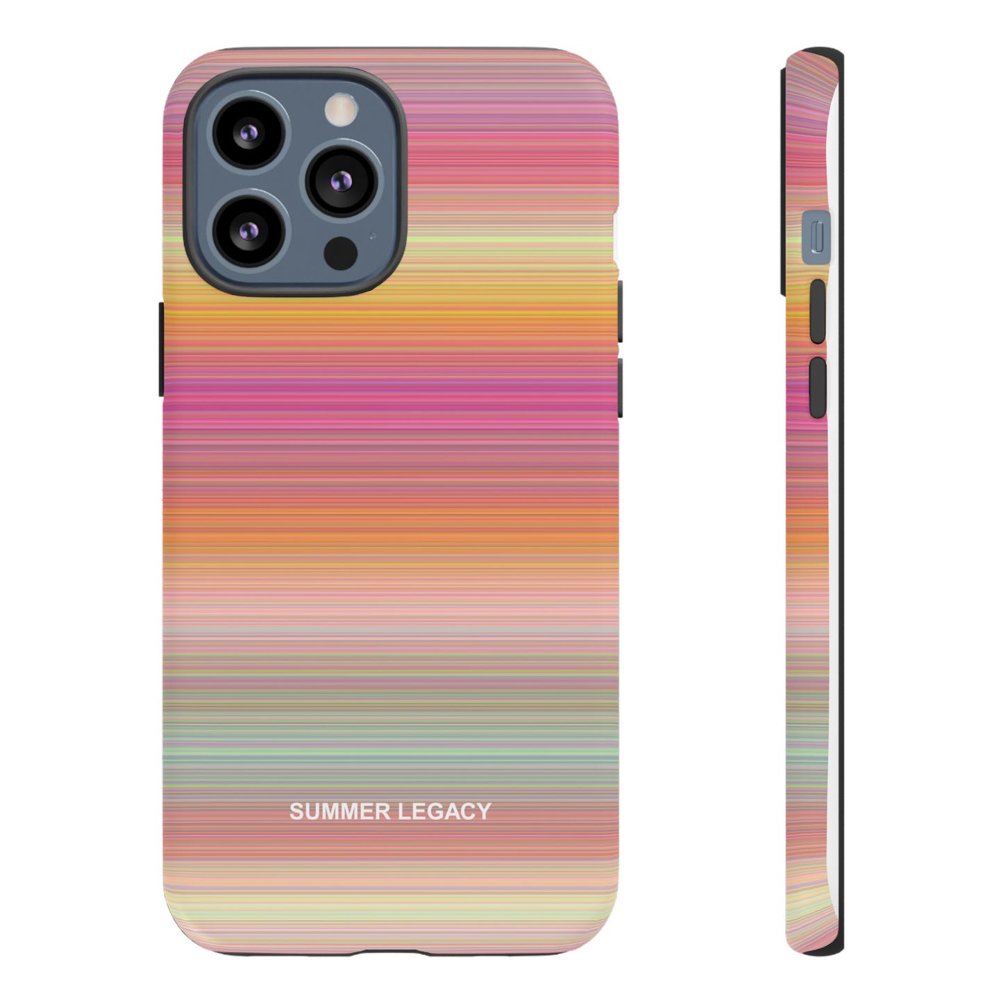 Champagne Ombre Stripe iPhone Case