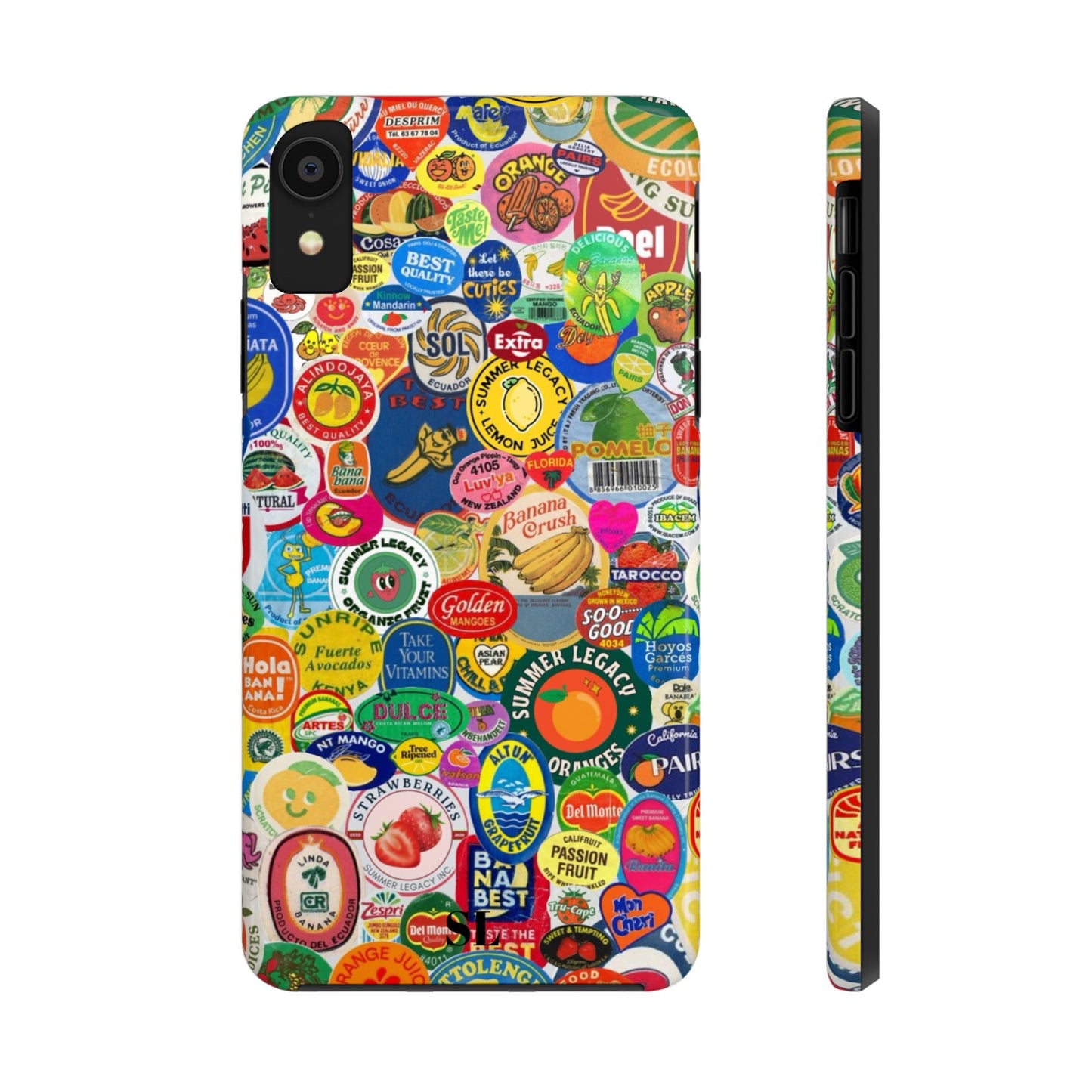 Fruit Sticker iPhone Case