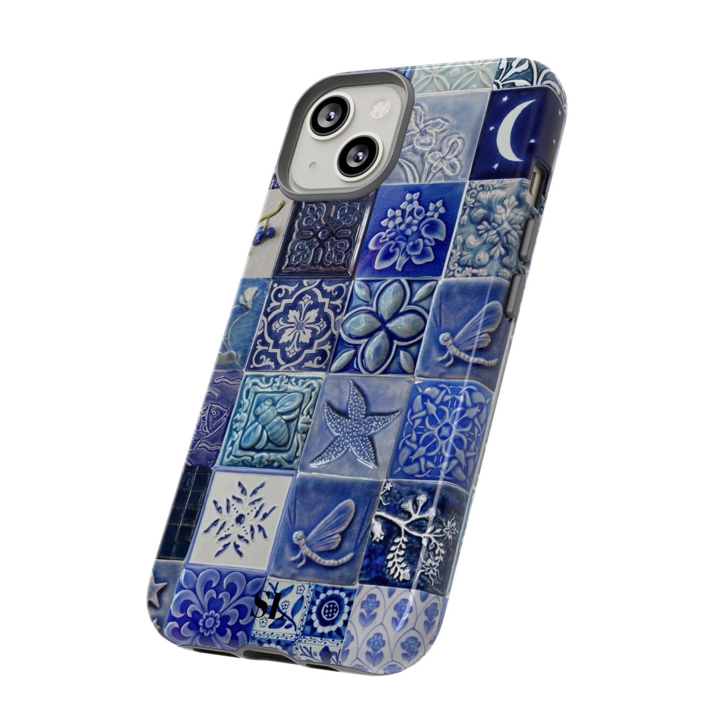Midnight Mosaic Tiles iPhone Case