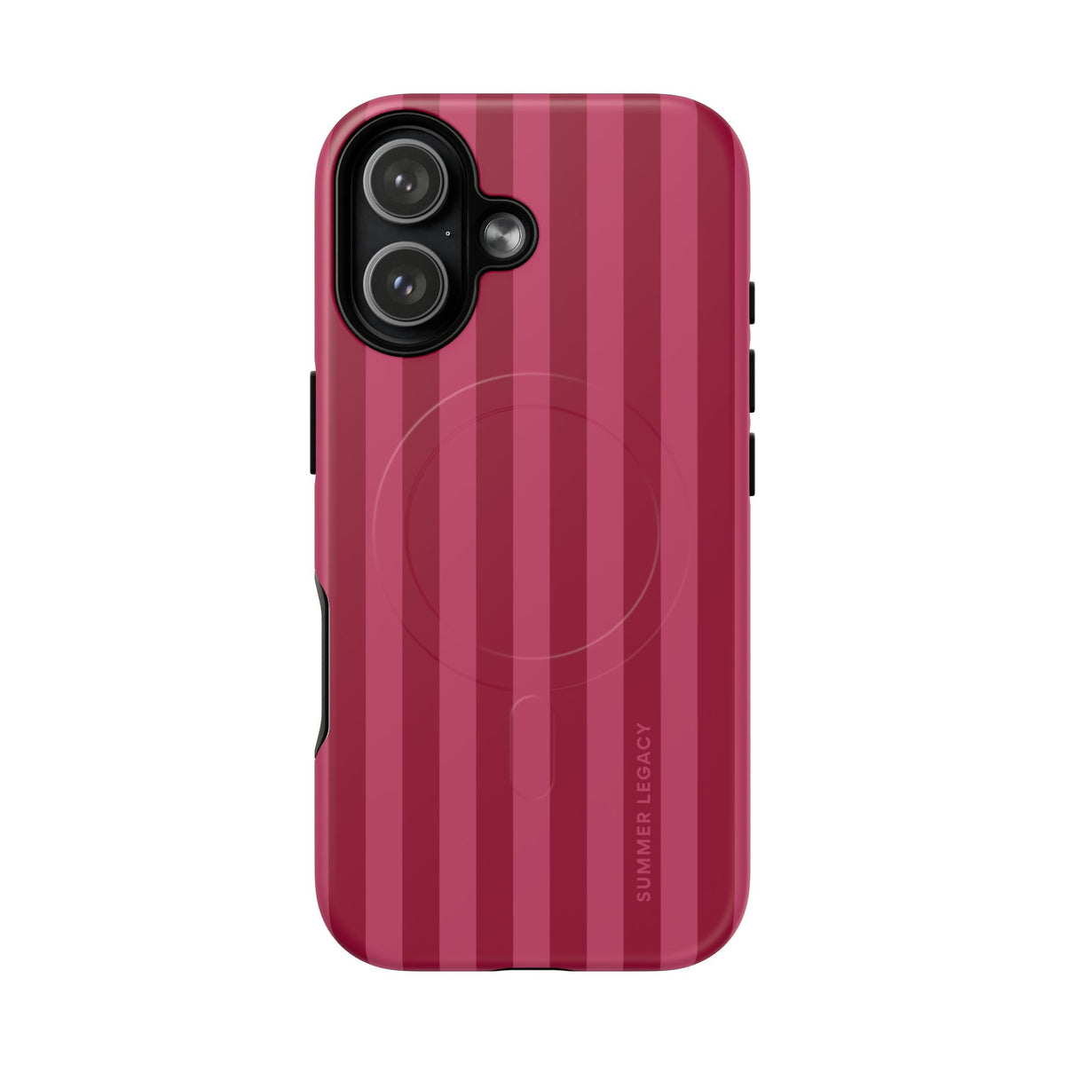 Berry Stripe MagSafe Case