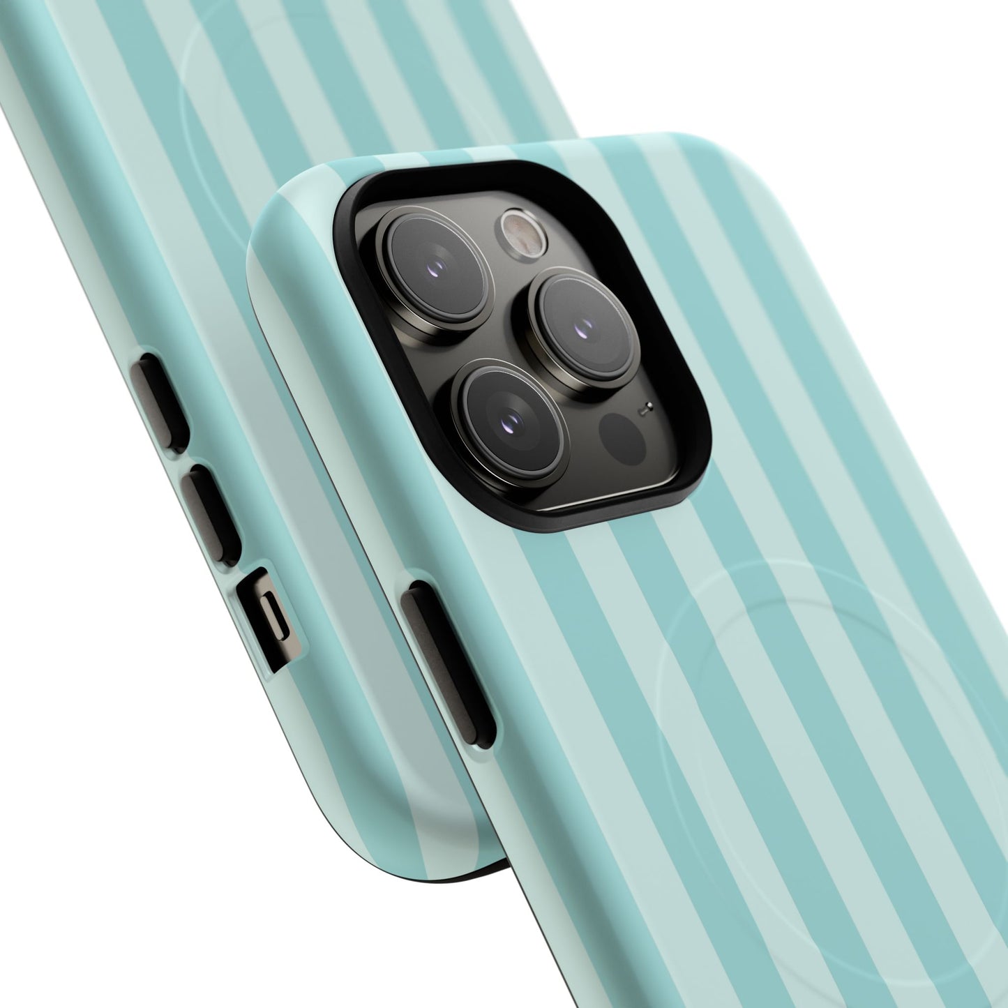Teal Stripe MagSafe Case