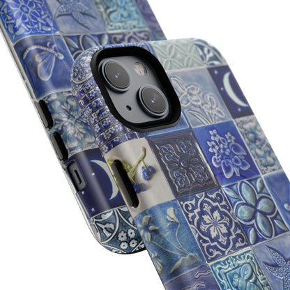 Midnight Mosaic Tiles MagSafe Case