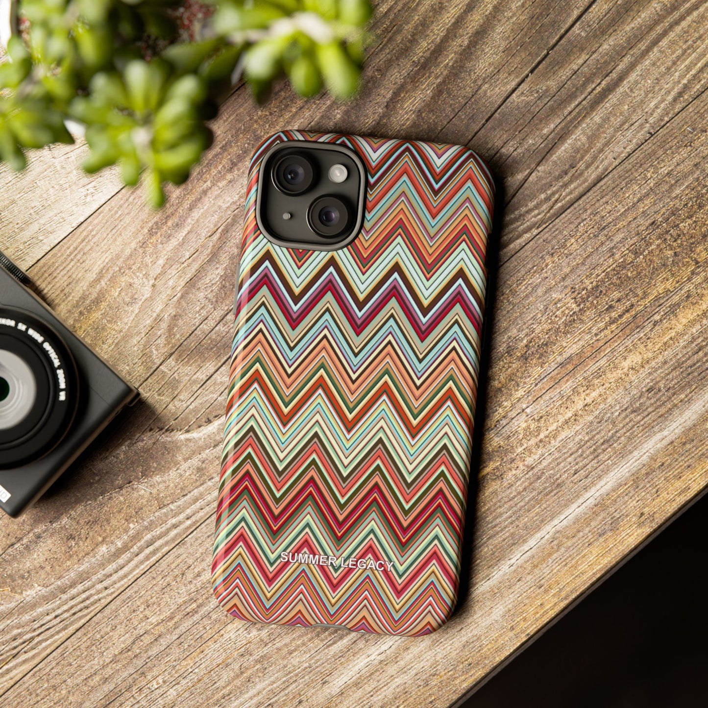 Riviera Chevron iPhone Case