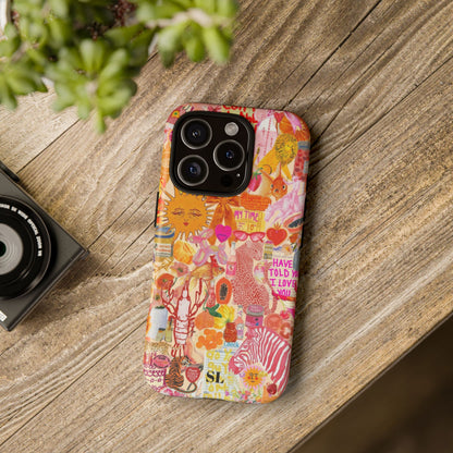 Sunset Aura iPhone Case