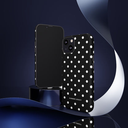 Ebony Polka Dot iPhone Case