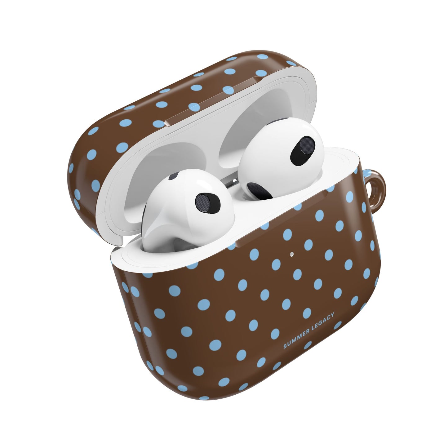 Mocha Polka Dot AirPod Case