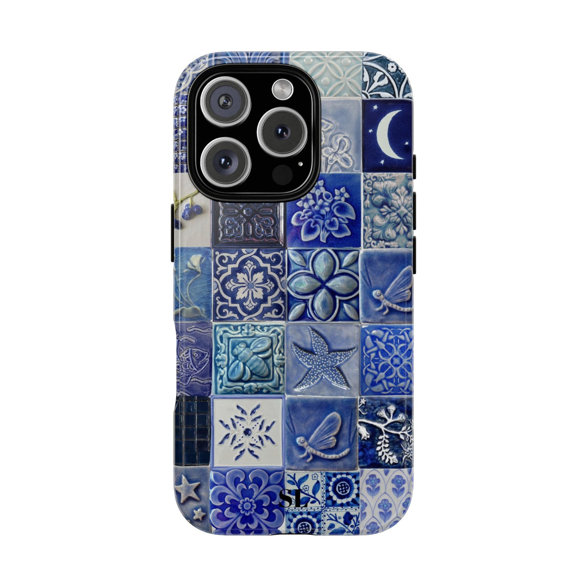 Midnight Mosaic Tiles iPhone Case