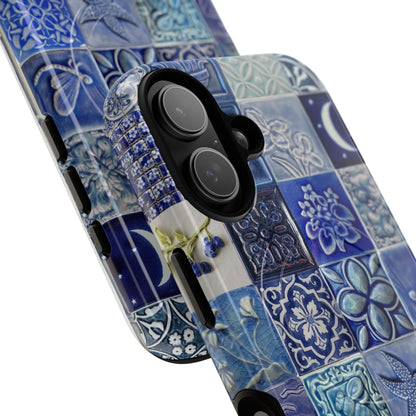Midnight Mosaic Tiles MagSafe Case