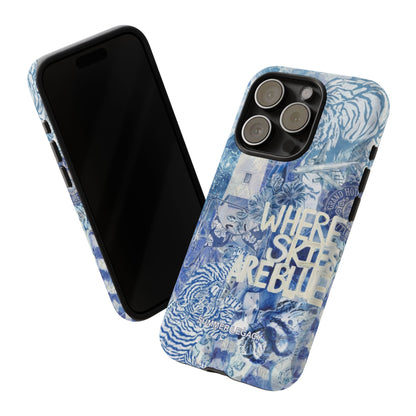 Blue Horizon iPhone Case