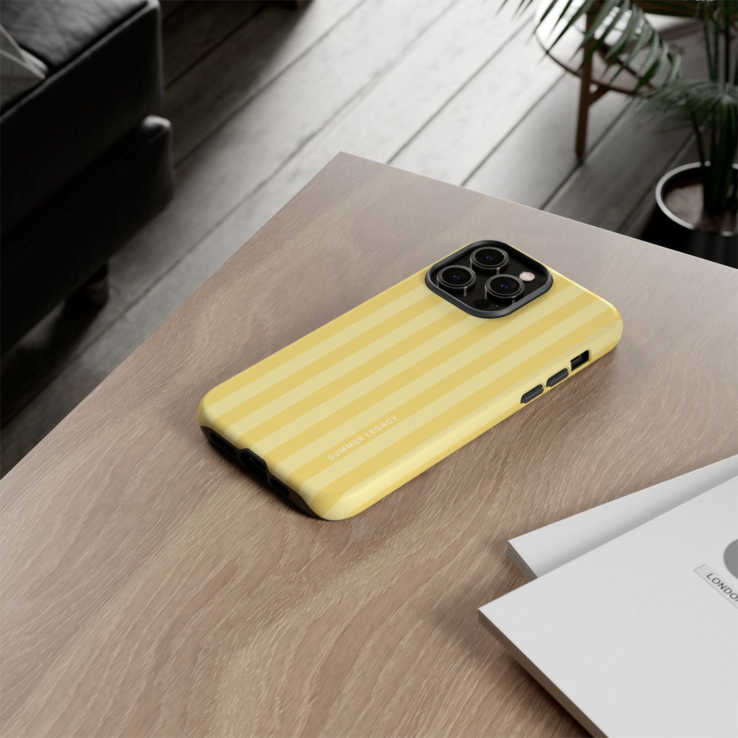 Lemonade Stripe iPhone Case