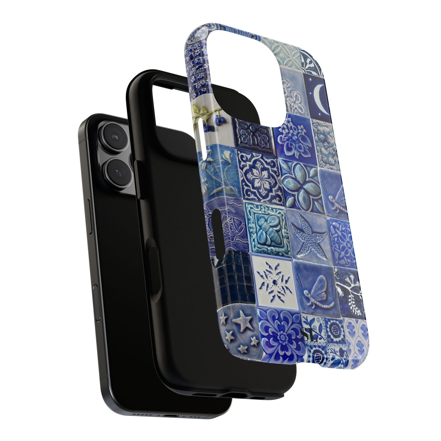 Midnight Mosaic Tiles iPhone Case