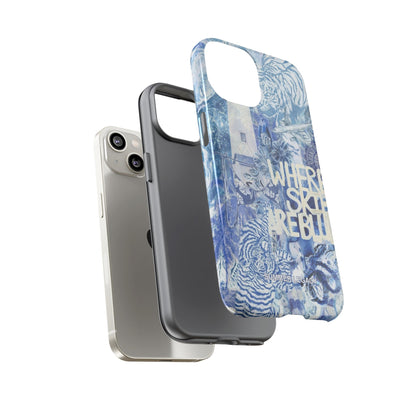 Blue Horizon iPhone Case
