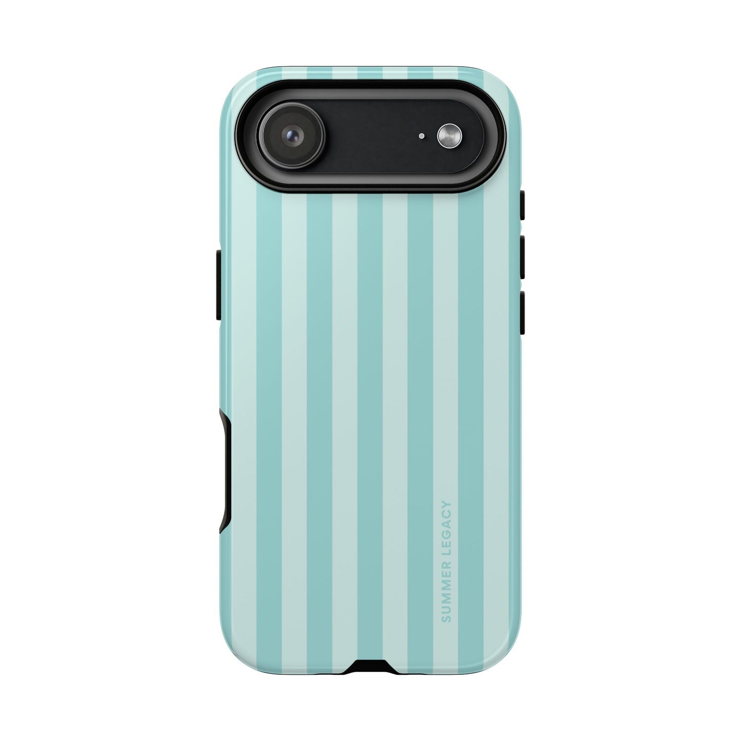 Teal Stripe iPhone Case