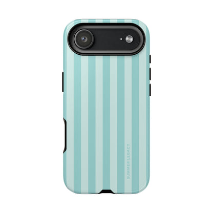 Teal Stripe iPhone Case