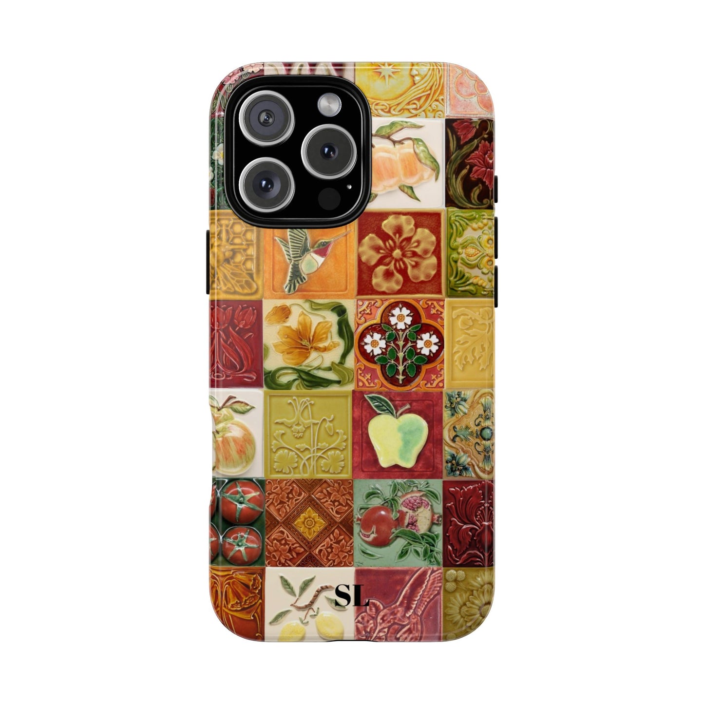 Orchard Mosaic Tiles iPhone Case