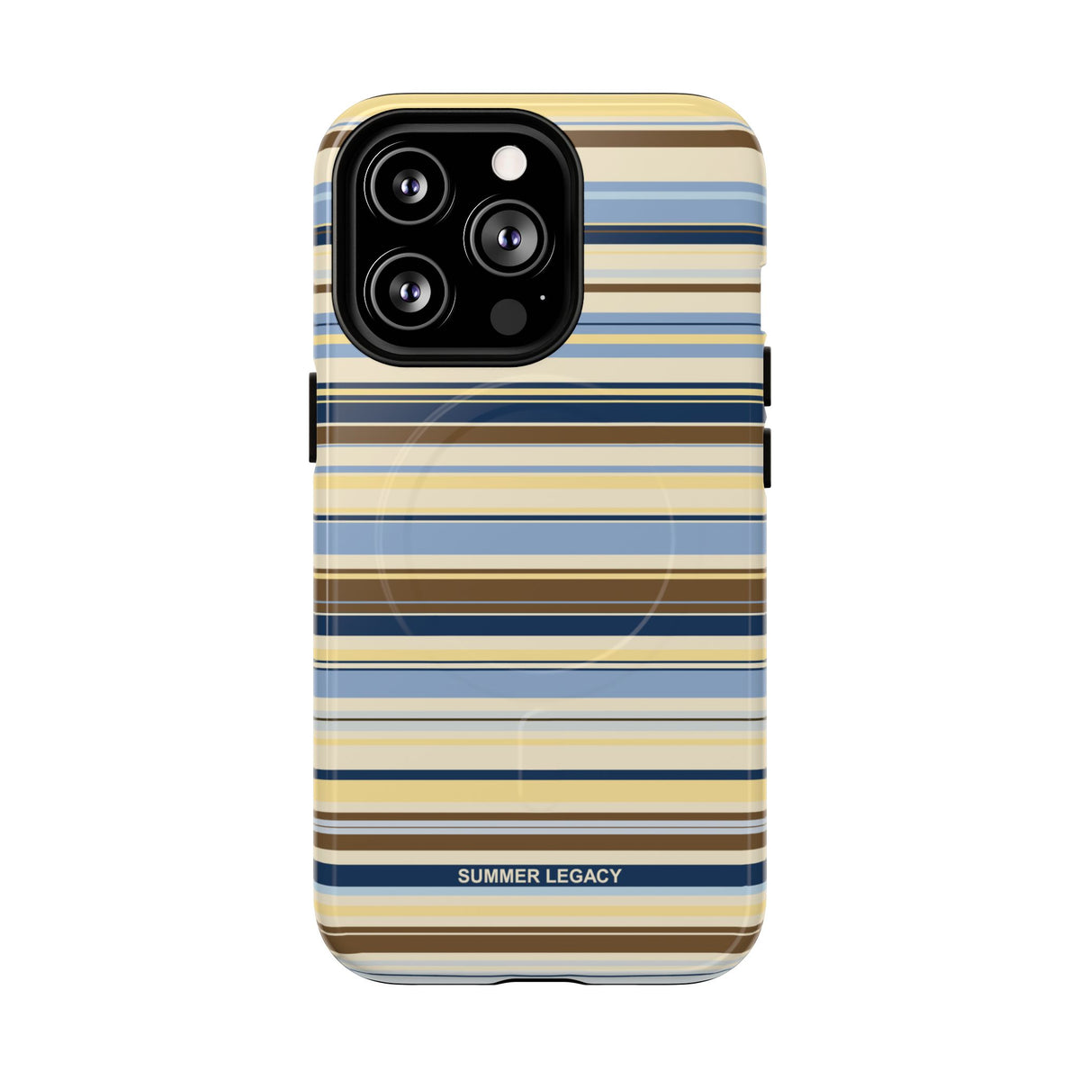 Coconut Multi Stripe MagSafe Case
