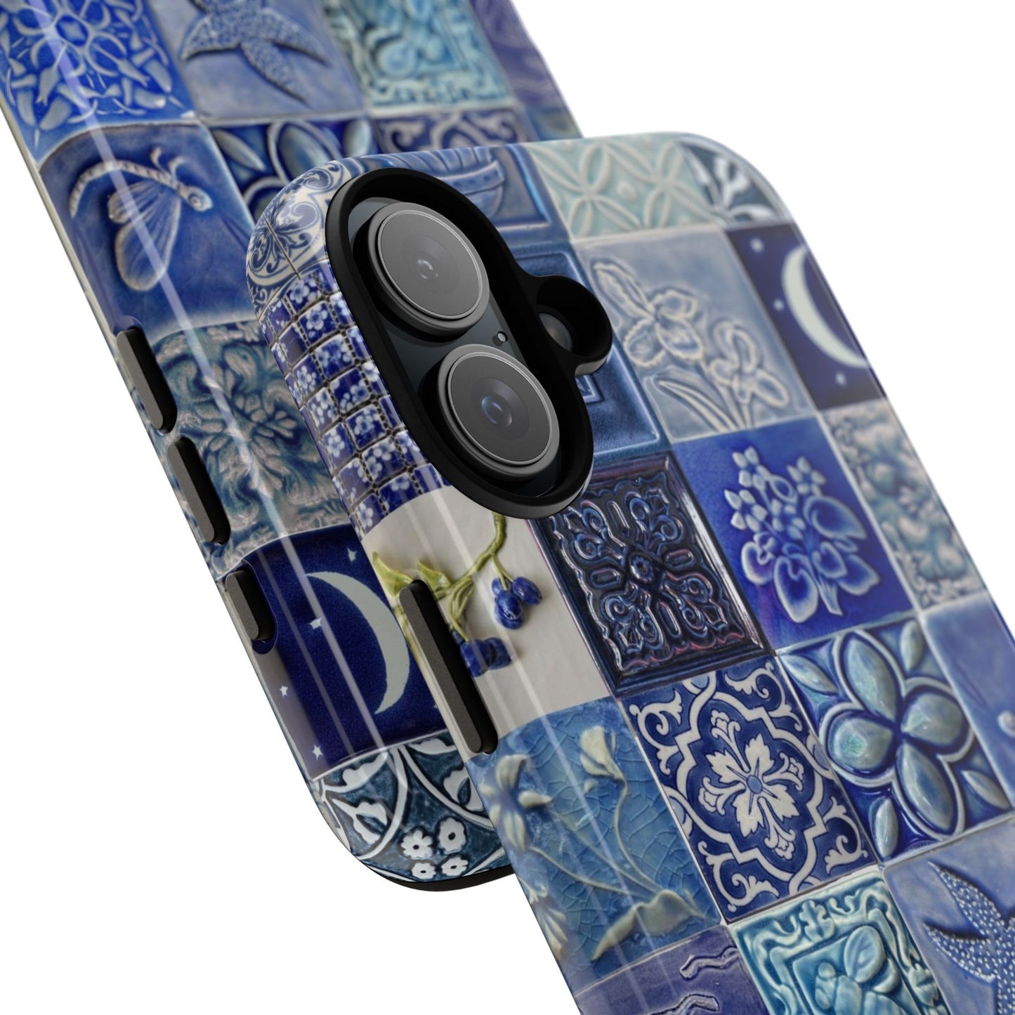 Midnight Mosaic Tiles iPhone Case