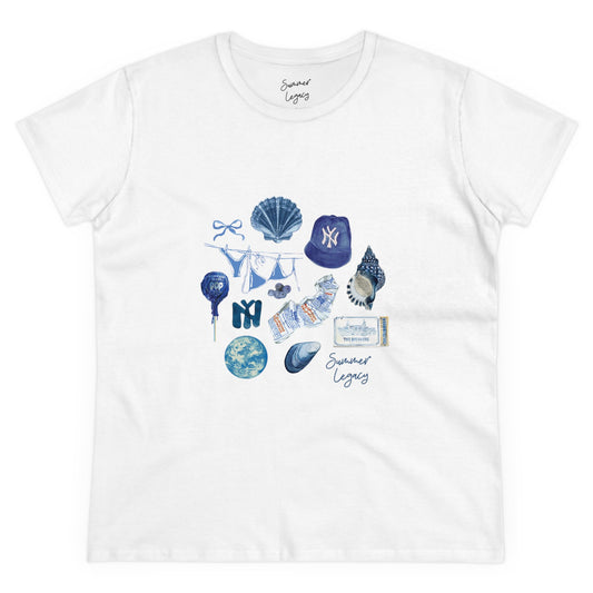 Blue Collage Tee