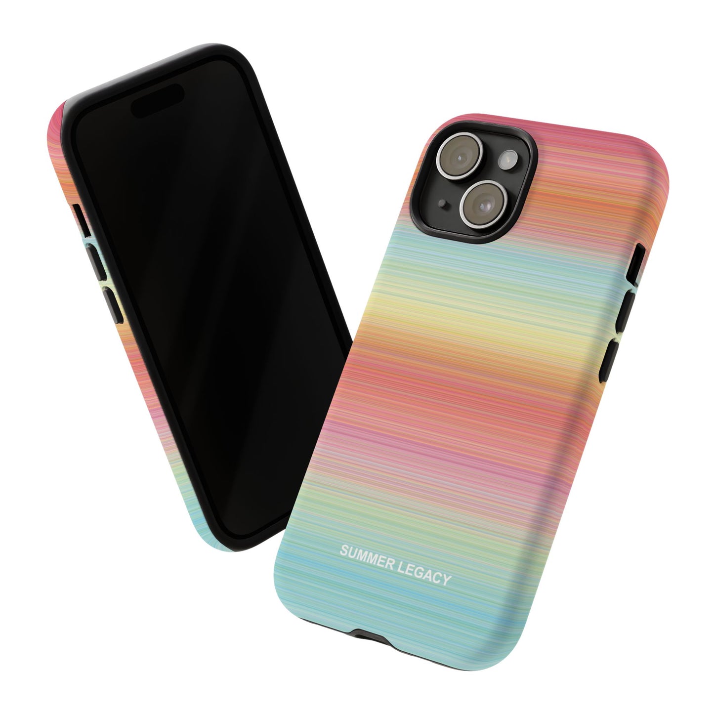 Sunrise Ombre Stripe iPhone Case