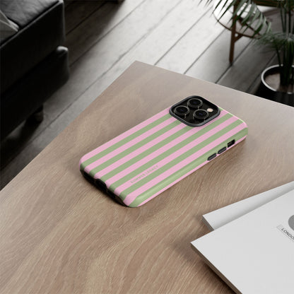 Guava Stripe iPhone Case