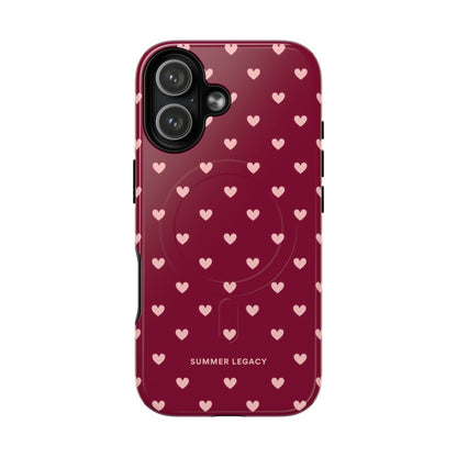 Berry Hearts MagSafe Case