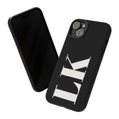 Ebony Custom Initial iPhone Case
