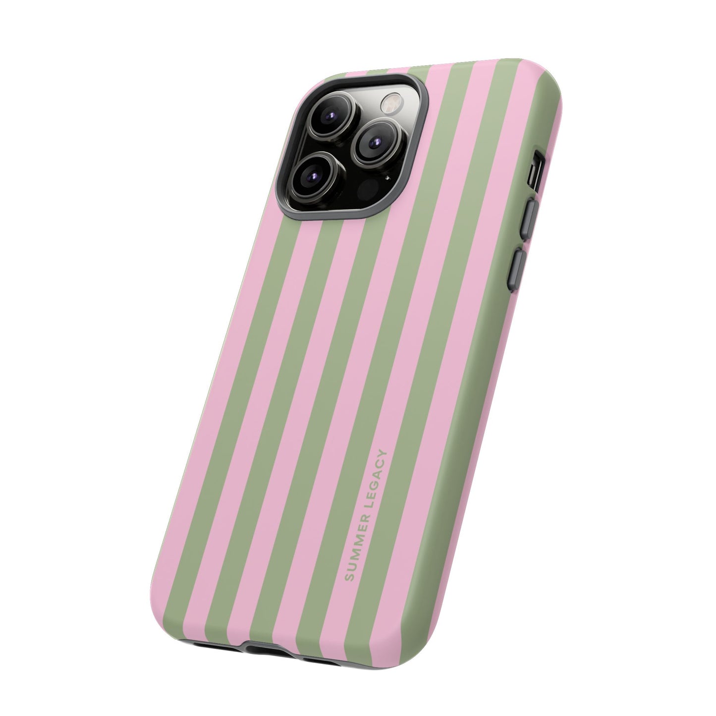 Guava Stripe iPhone Case