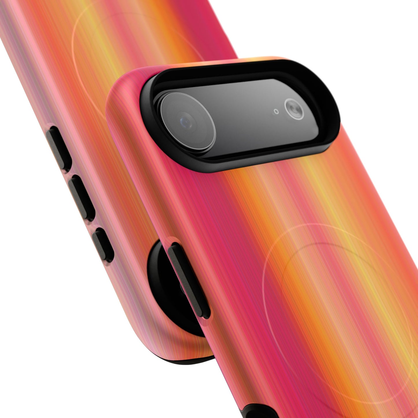 Amber Glow Ombre Stripe MagSafe Case