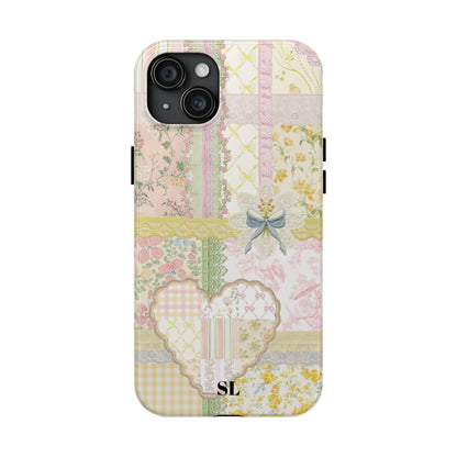 Garden Quilt Patchwork iPhone Case