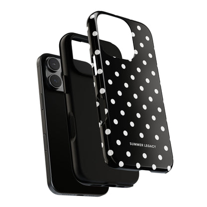 Ebony Polka Dot iPhone Case