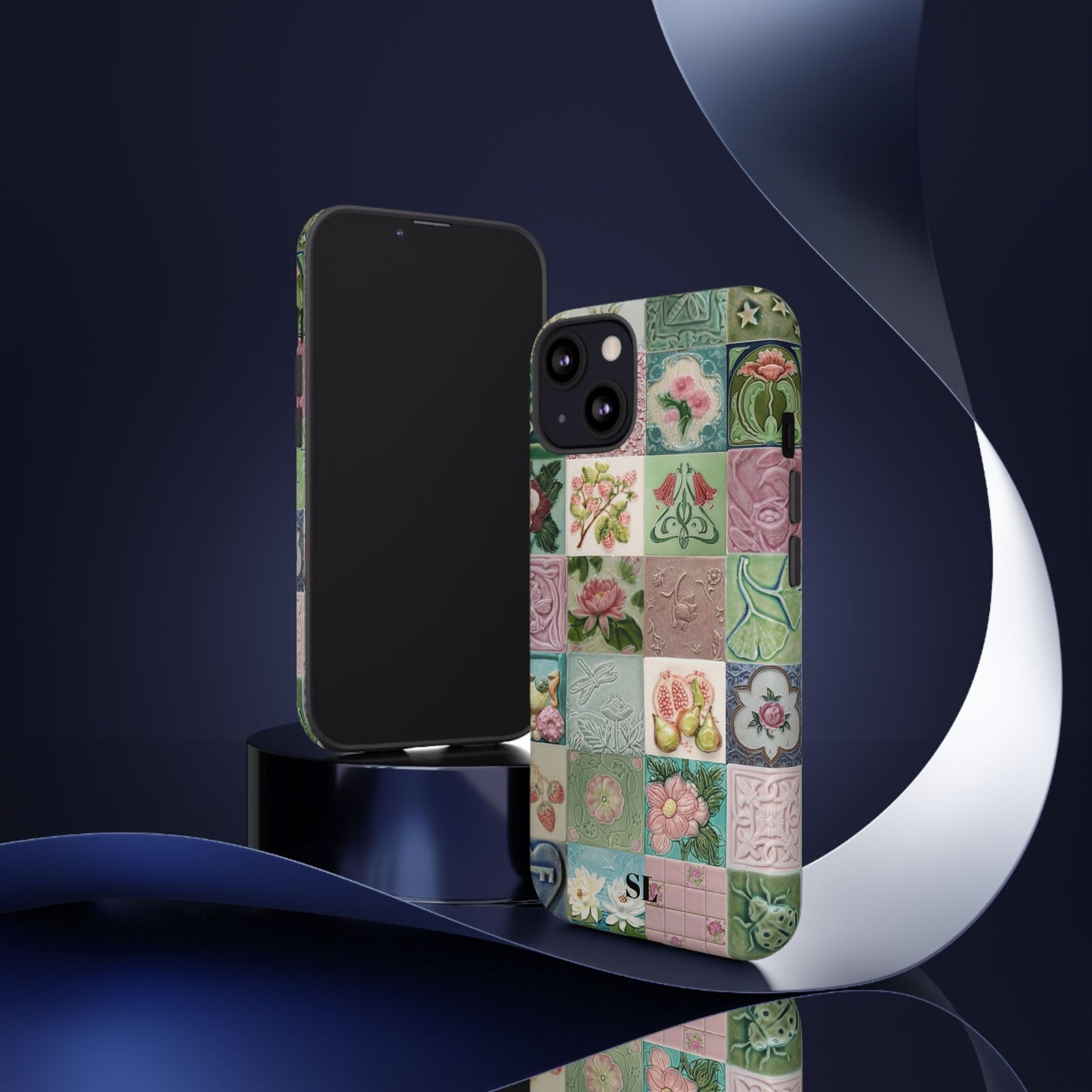 Garden Mosaic Tiles iPhone Case