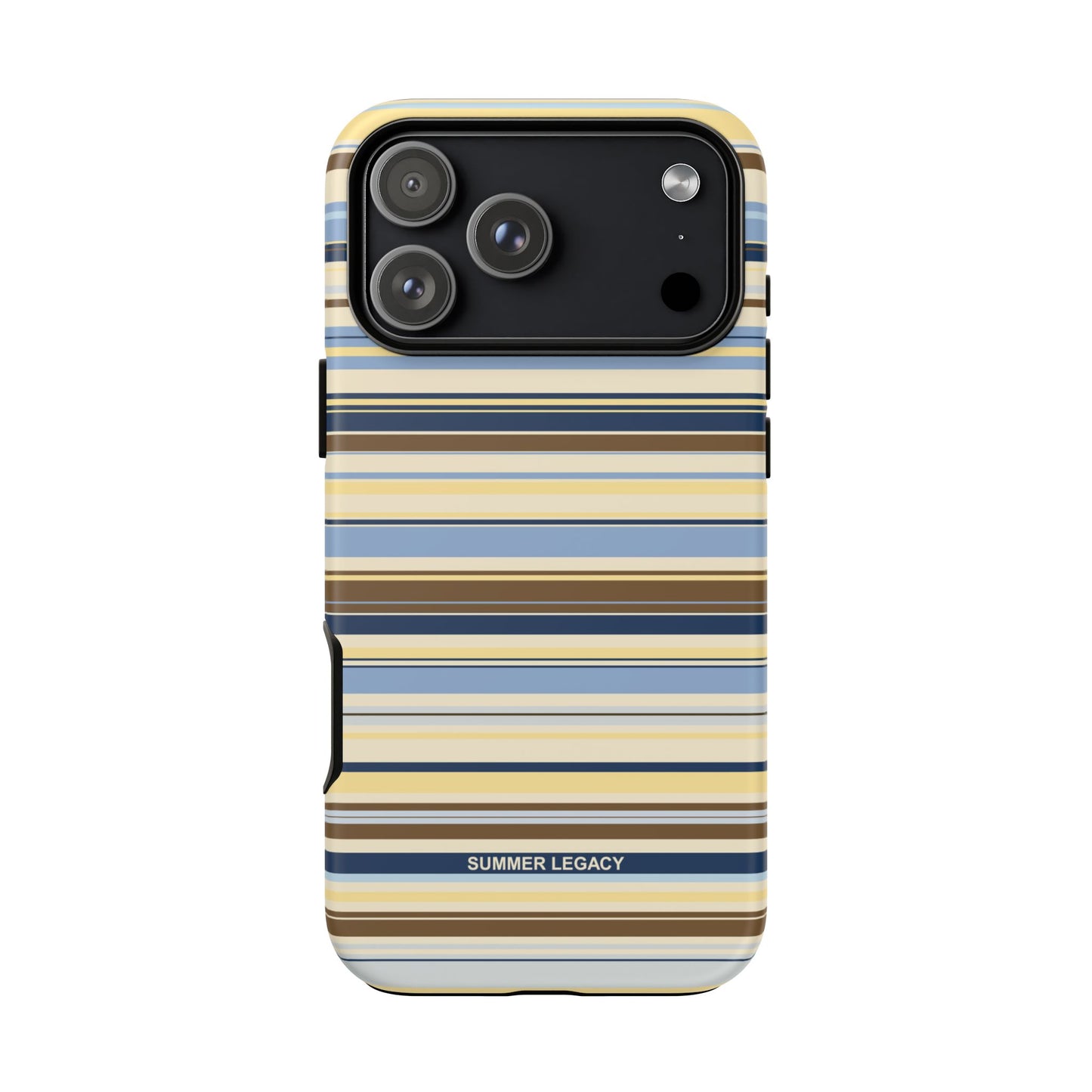 Coconut Multi-stripe iPhone Case