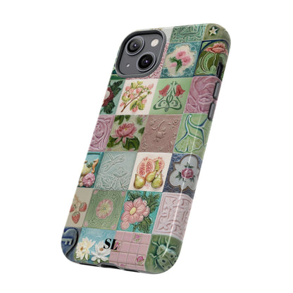 Garden Mosaic Tiles iPhone Case