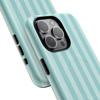 Teal Stripe MagSafe Case
