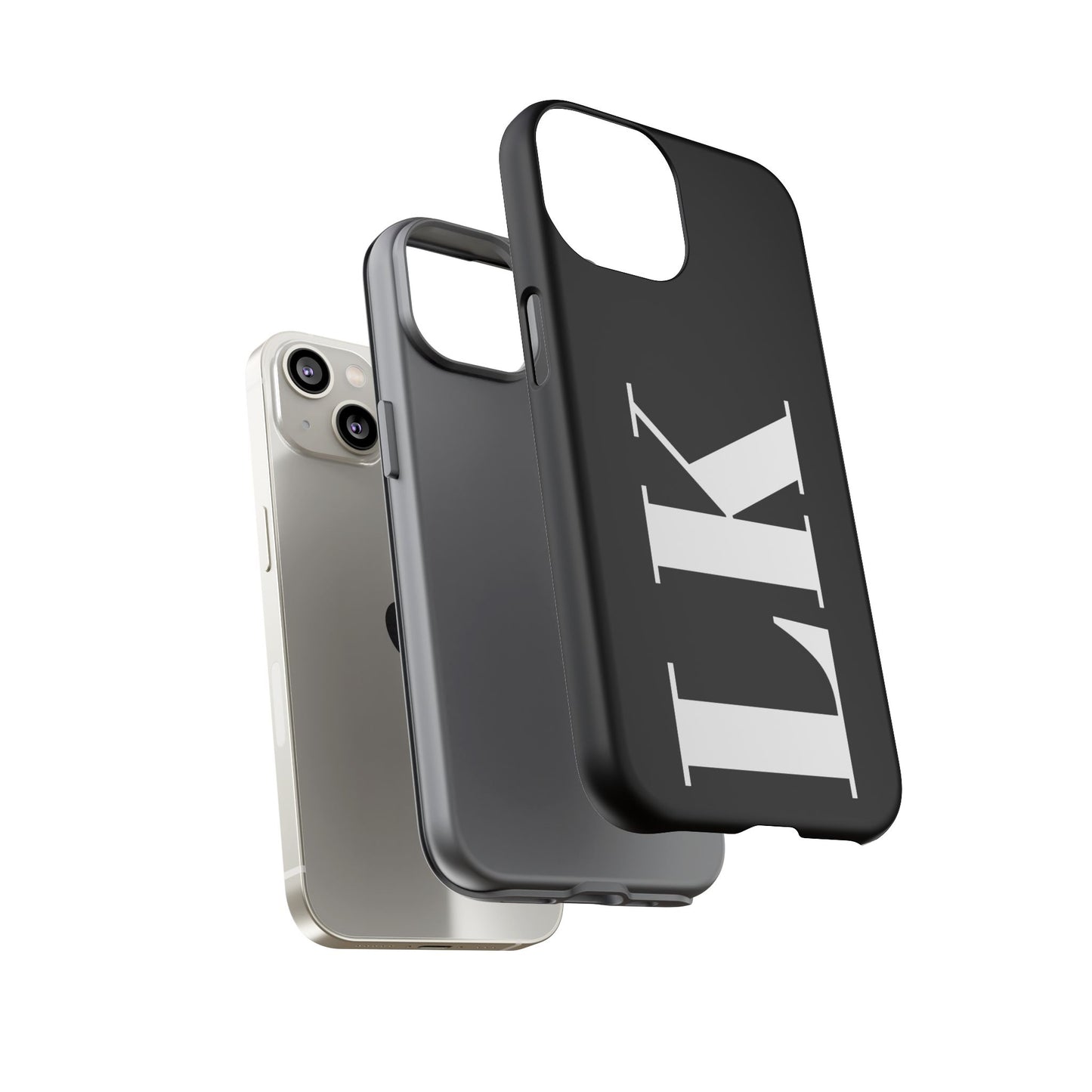 Ebony Custom Initial iPhone Case