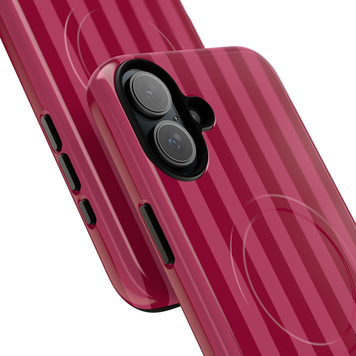 Berry Stripe MagSafe Case