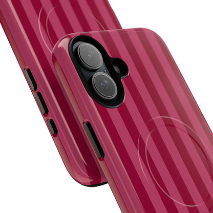 Berry Stripe MagSafe Case