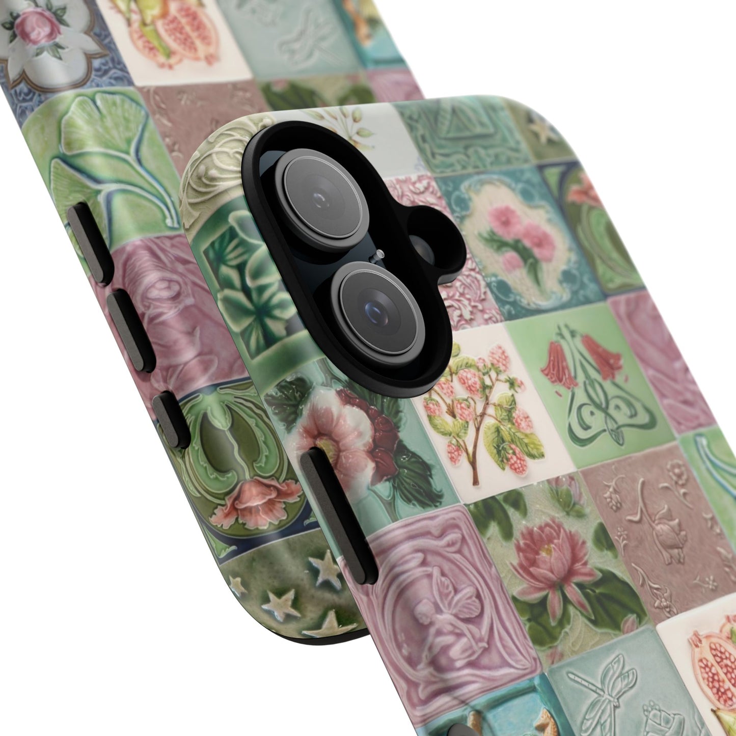 Garden Mosaic Tiles iPhone Case