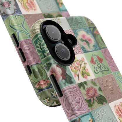 Garden Mosaic Tiles iPhone Case