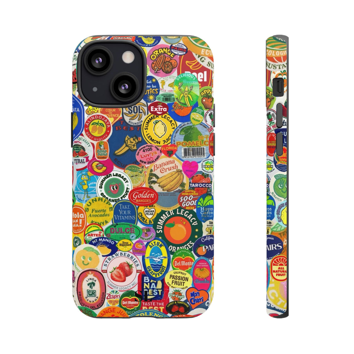 Fruit Stickers iPhone Case