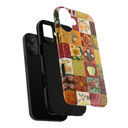 Orchard Mosaic Tiles iPhone Case