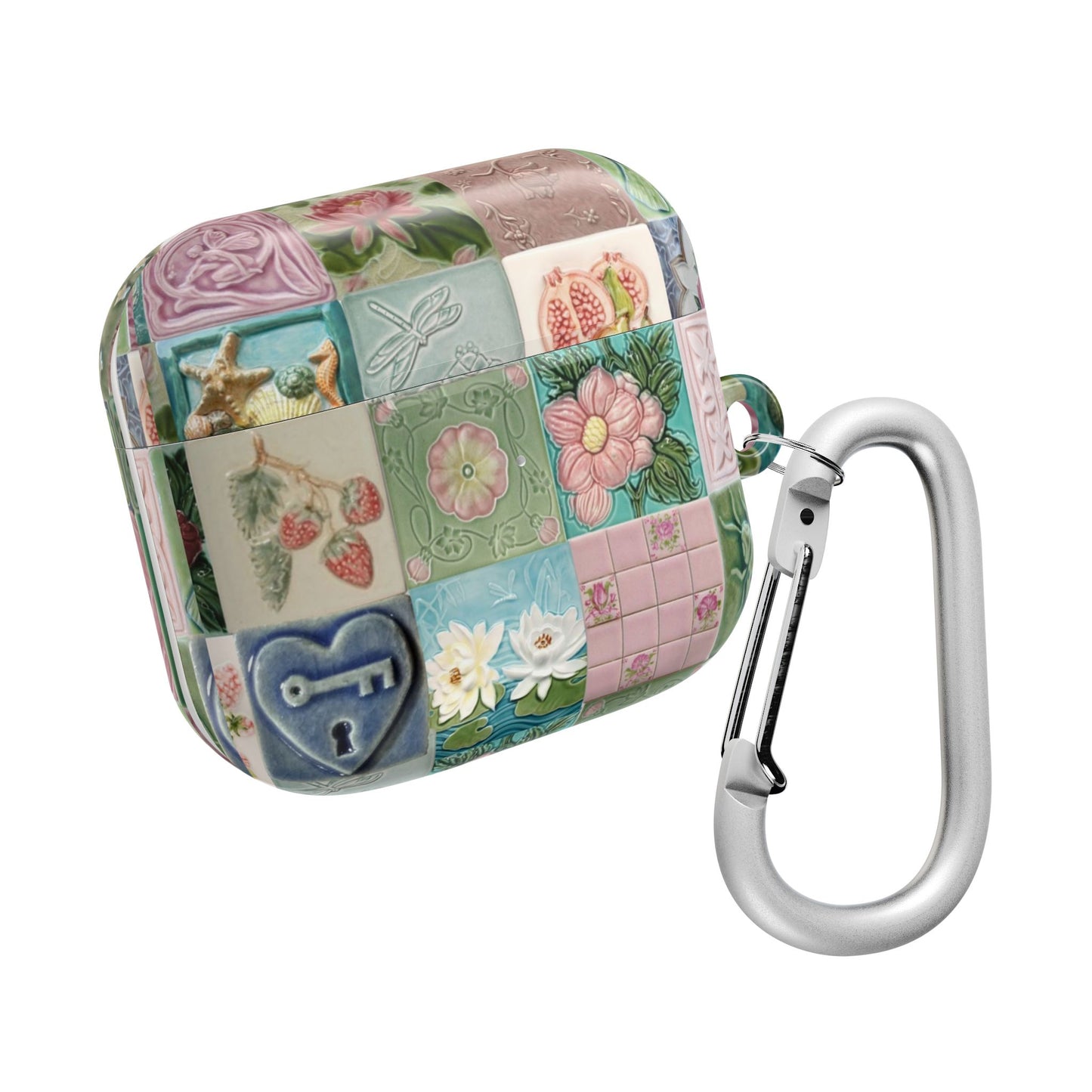Garden Mosaic Tiles AirPod Case