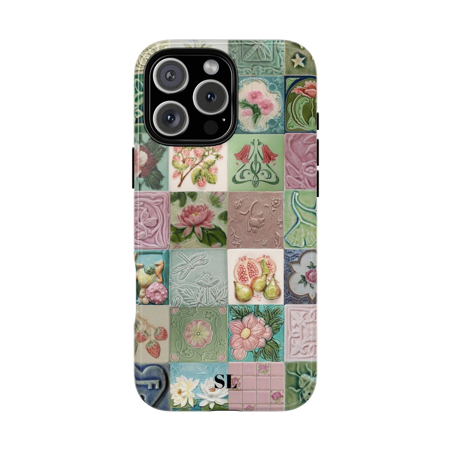 Garden Mosaic Tiles iPhone Case