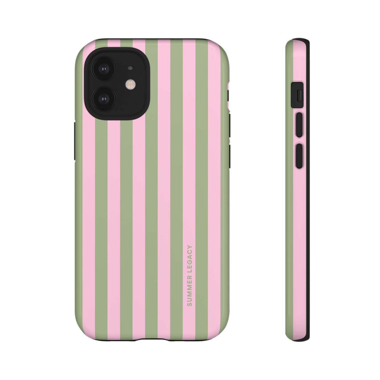 Guava Stripe iPhone Case
