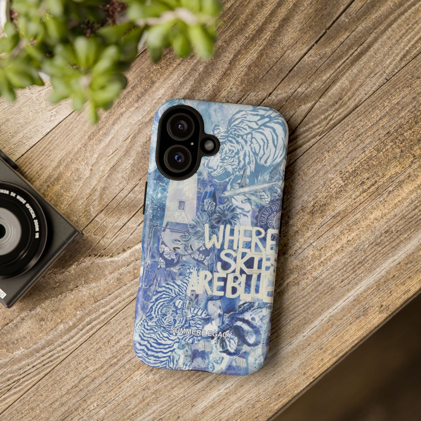 Blue Horizon iPhone Case